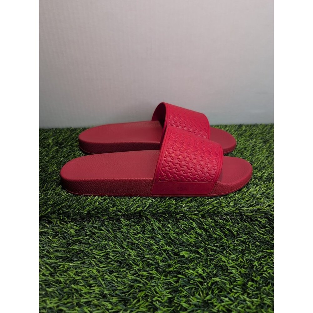 Alight Red Basketweave Slide Men's Size 12 New